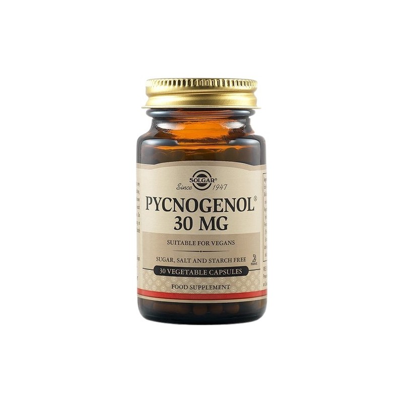 SOLGAR Pycnogenol 30 mg (30 kaps.)