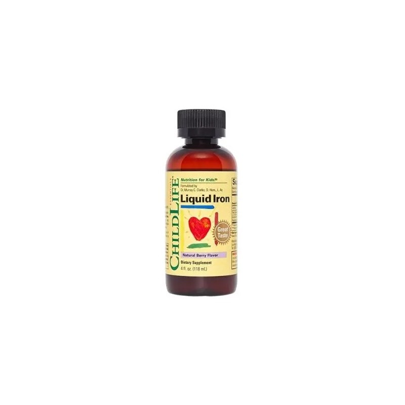 CHILDLIFE Liquid Iron - Żelazo dla dzieci (118 ml)
