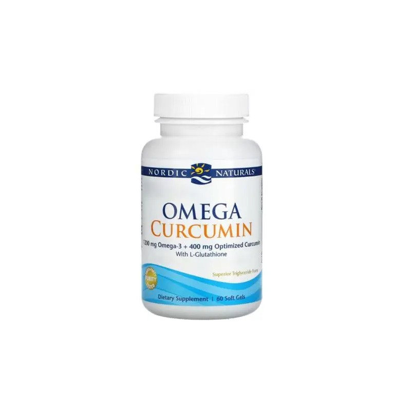 NORDIC NATURALS Ultimate Omega + Curcumin (60 kaps.)