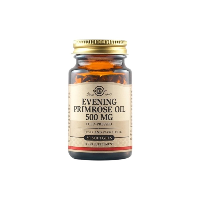 SOLGAR Evening Primrose Oil 500 mg - Olej z Wiesiołka 500 mg (30 kaps.)