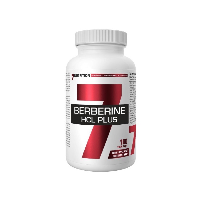 7NUTRITION Berberine HCL Plus - Berberyna HCL Plus (100 kaps.)