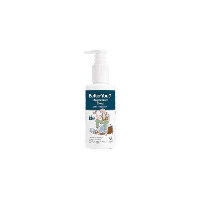 BETTERYOU Magnesium Sleep Mineral Lotion Kids - Magnezowy balsam na sen dla dzieci (135 ml)