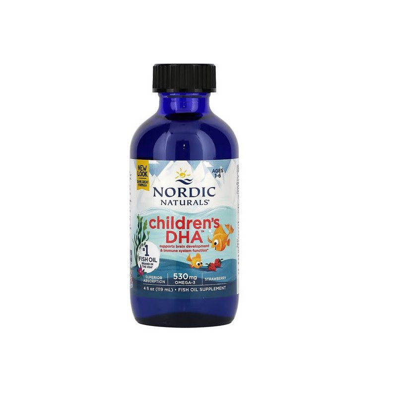 NORDIC NATURALS Childrens DHA 530 mg (119 ml)
