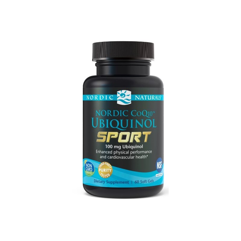 NORDIC NATURALS CoQ10 Ubiquinol Sport (60 kaps.)