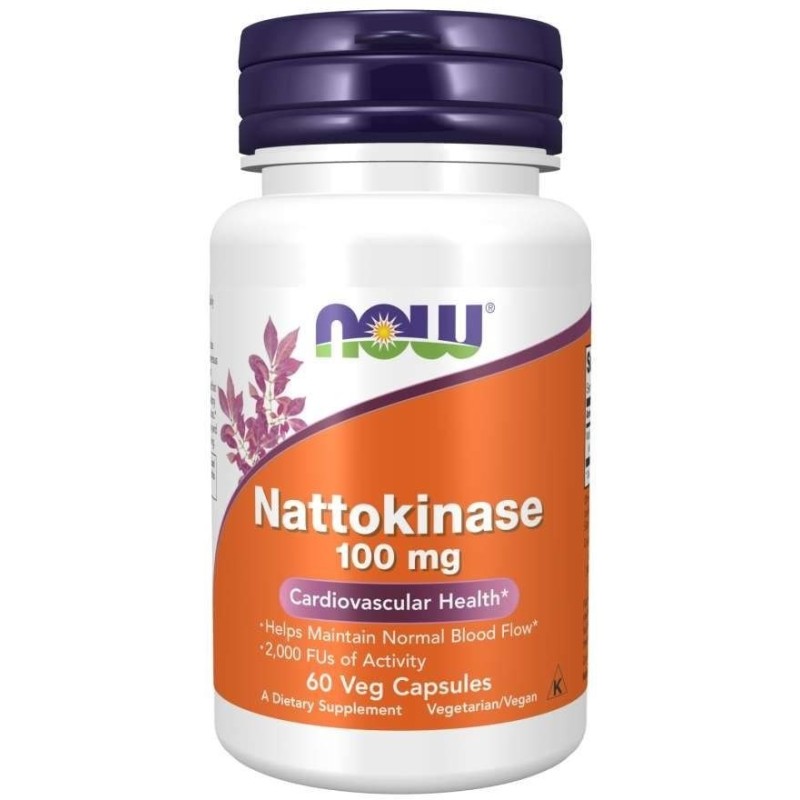 NOW FOODS Nattokinase (60 kaps.)