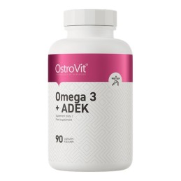 OSTROVIT Omega 3 + ADEK (90 kaps.)
