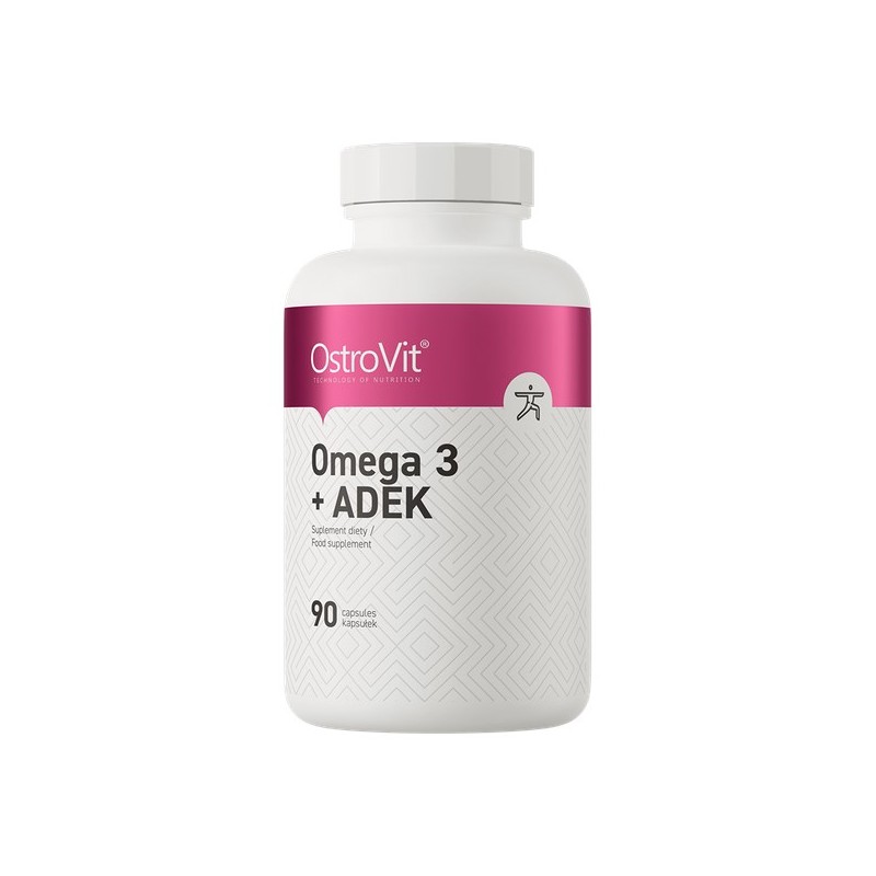 OSTROVIT Omega 3 + ADEK (90 kaps.)