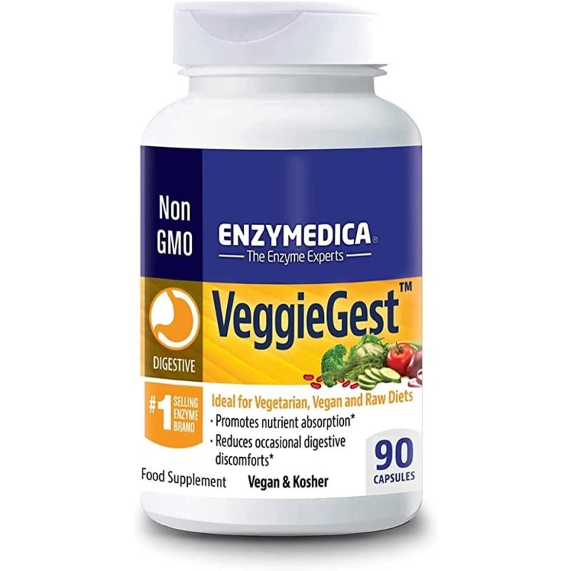 ENZYMEDICA VeggieGest (60 kaps.)