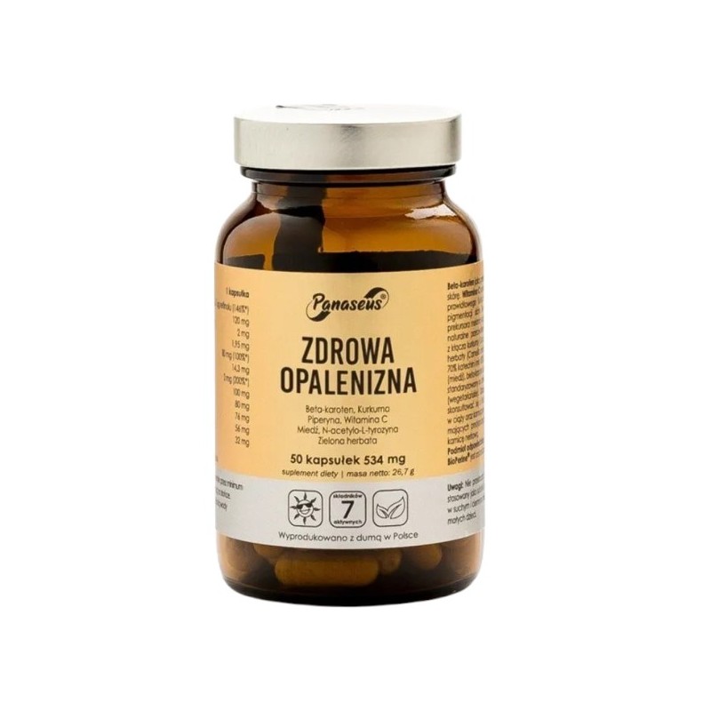 PANASEUS Zdrowa opalenizna (50 kaps.)