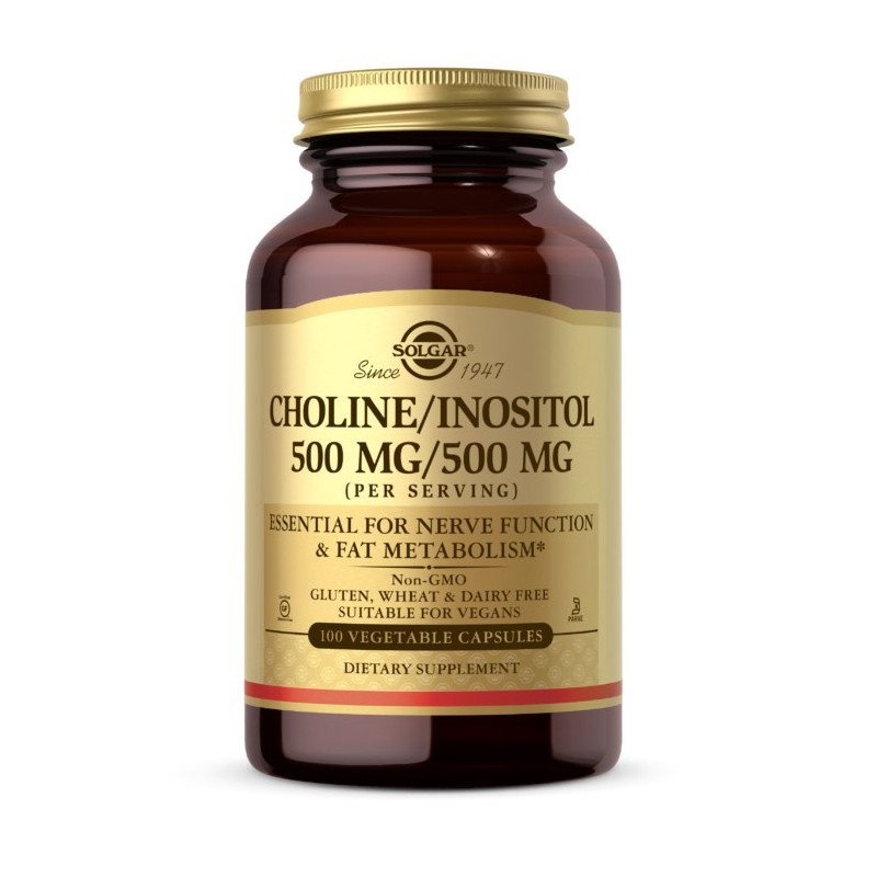 SOLGAR Choline / Inositol  - Cholina / Inozytol (100 kaps.)