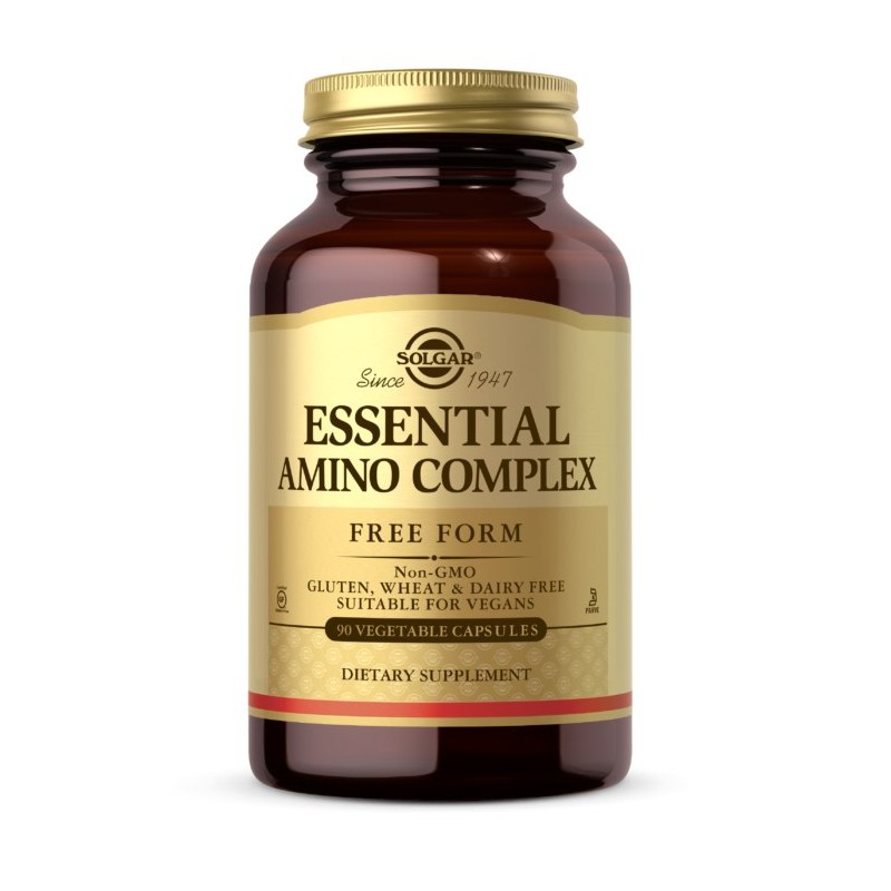 SOLGAR Essential Amino Complex - Aminokwasy (90 kaps.)