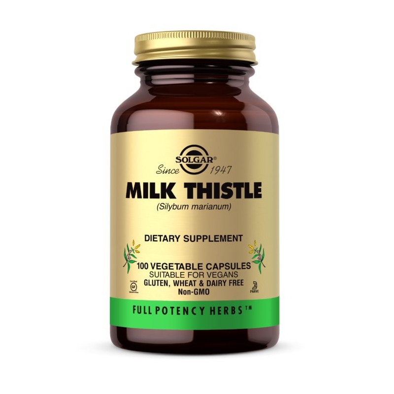 SOLGAR FP Milk Thistle - Ostropest Plamisty (100 kaps.)