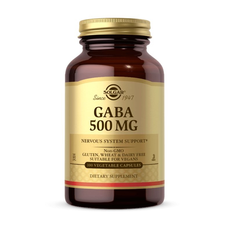 SOLGAR GABA 500 mg (100 kaps.)