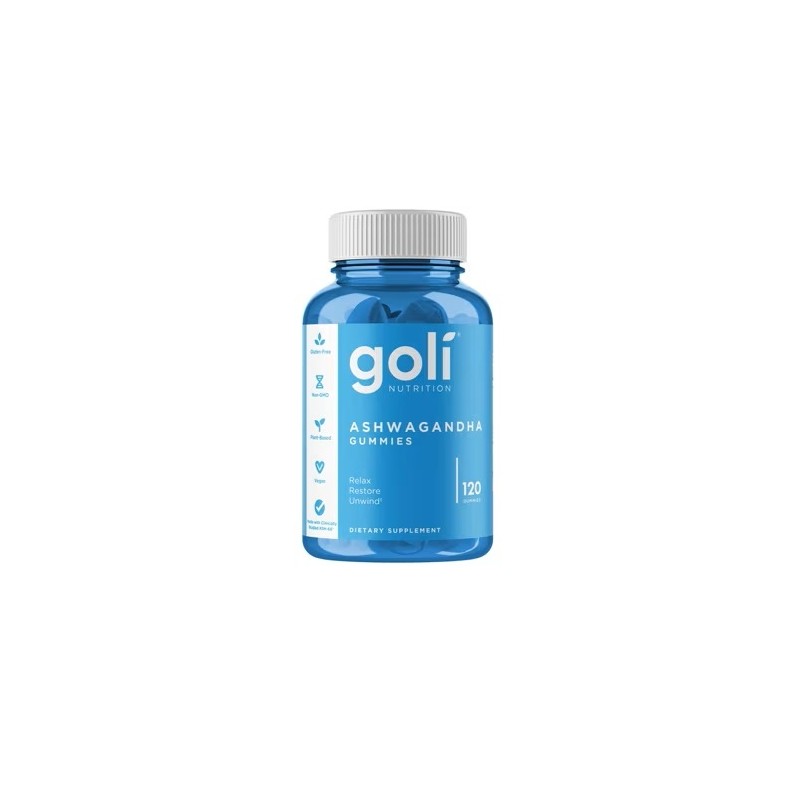 GOLI NUTRITION Ashwagandha KSM-66 Gummies (120 żelek)