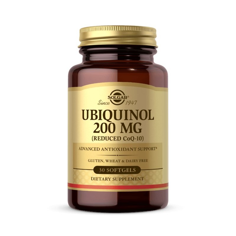 SOLGAR Ubichinol Q10 Kaneka 200 mg (30 kaps.)