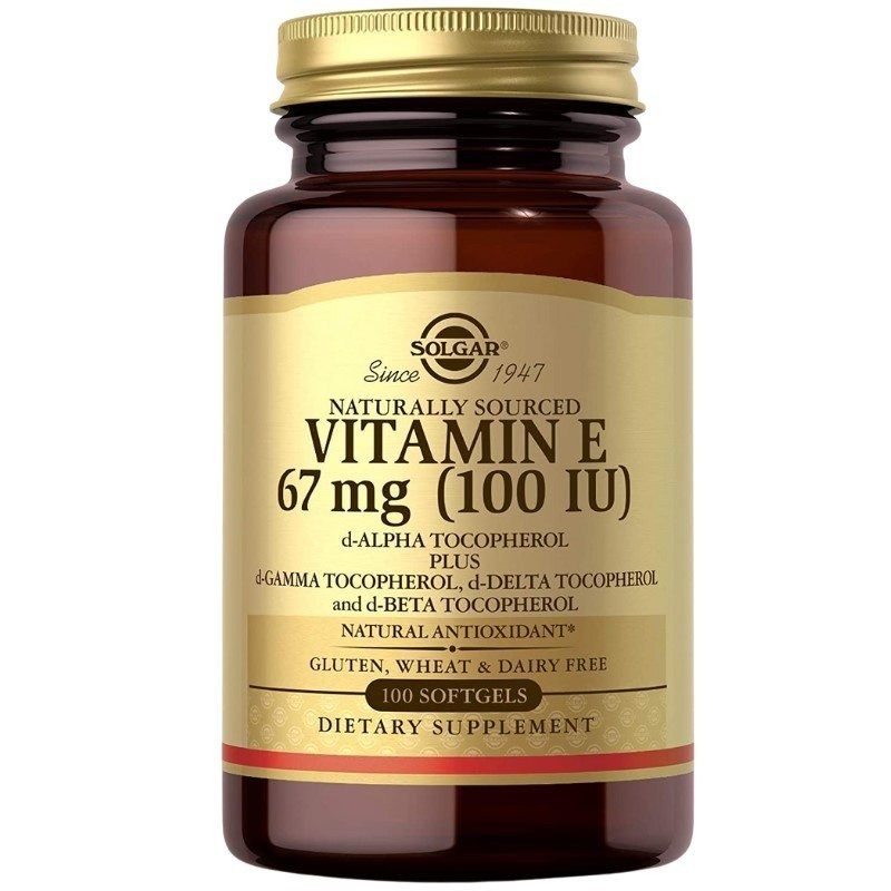 SOLGAR Vitamin E - Witamina E 67 mg (100 IU)  (100 kaps.)