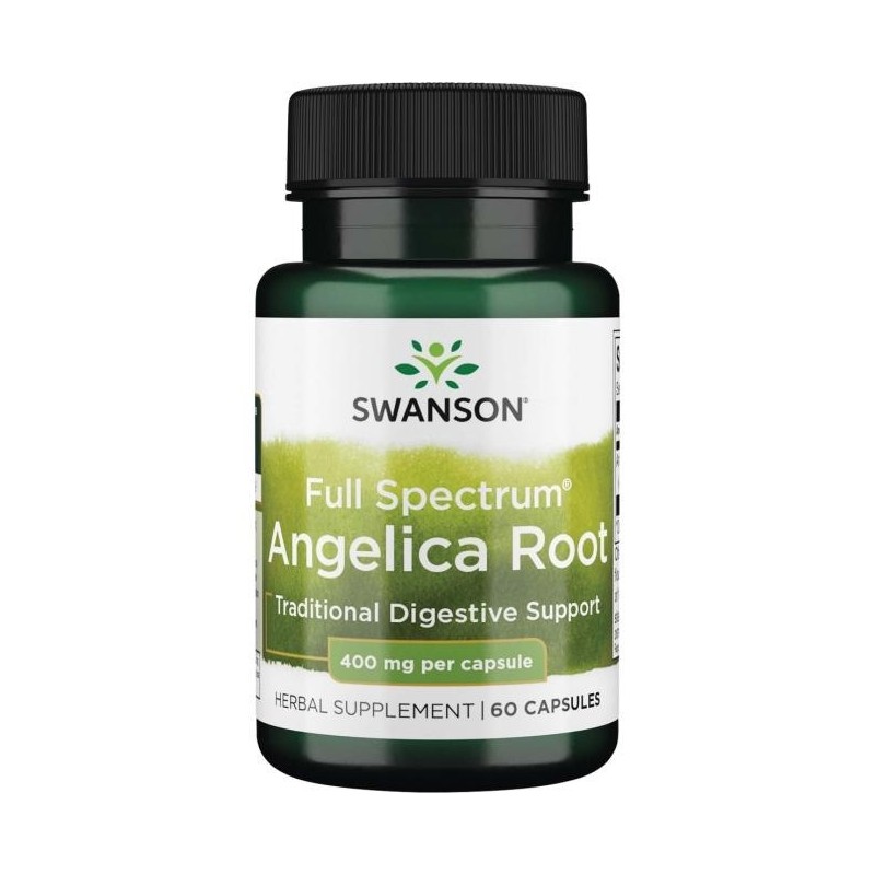 SWANSON Full Spectrum Angelica 400 mg (60 kaps.)