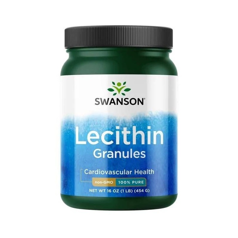 SWANSON Lecytyna 100% - granulki (454 g)