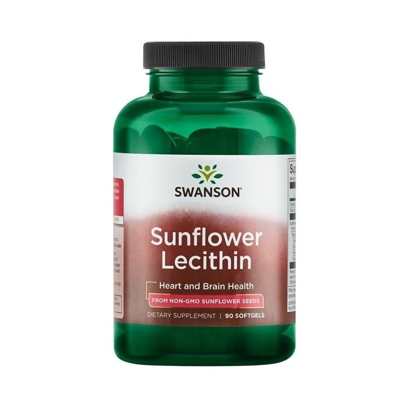 SWANSON Lecytyna słonecznikowa 1200 mg (90 kaps.)