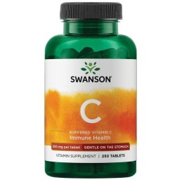 SWANSON Witamina C 500 buforowana (250 tabl.)