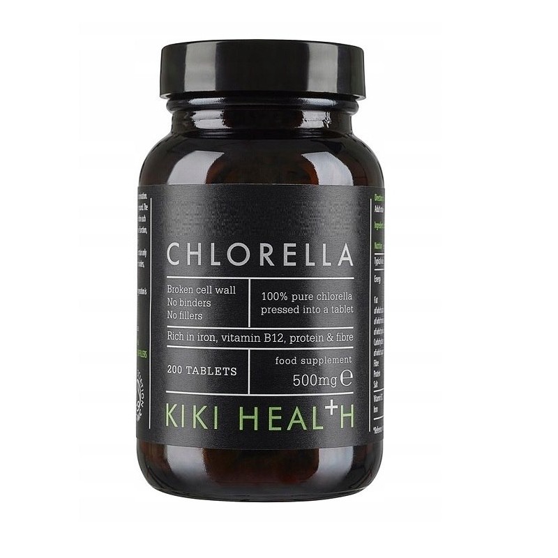 KIKI HEALTH Chlorella 500 mg (200 tabl.)