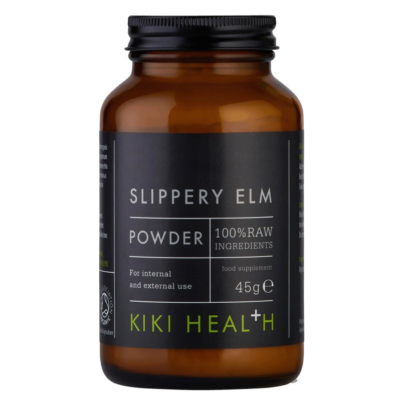 KIKI HEALTH Slippery Elm - Wiąz Czerwony w proszku (45 g)