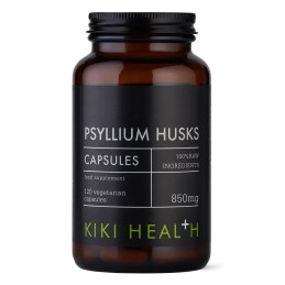 KIKI HEALTH Psyllium Husks 850 mg - Babka jajowata (120 kaps.)