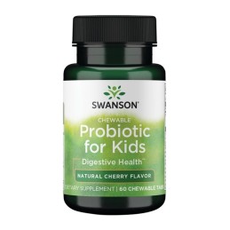 SWANSON Probiotyki dla dzieci do ssania (60 kaps.)
