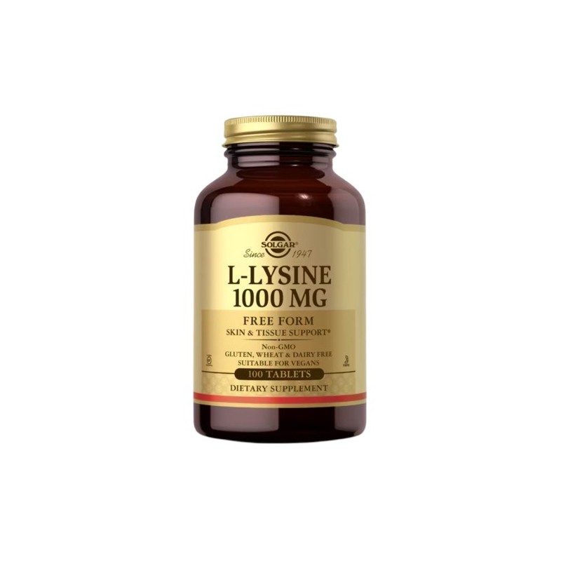 SOLGAR L-Lysine 1000 mg (100 tabl.)