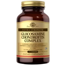 SOLGAR Extra Strength Glucosamine Chondroitin Complex (75 tabl.)