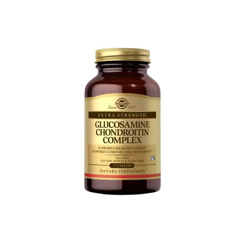 SOLGAR Extra Strength Glucosamine Chondroitin Complex (75 tabl.)