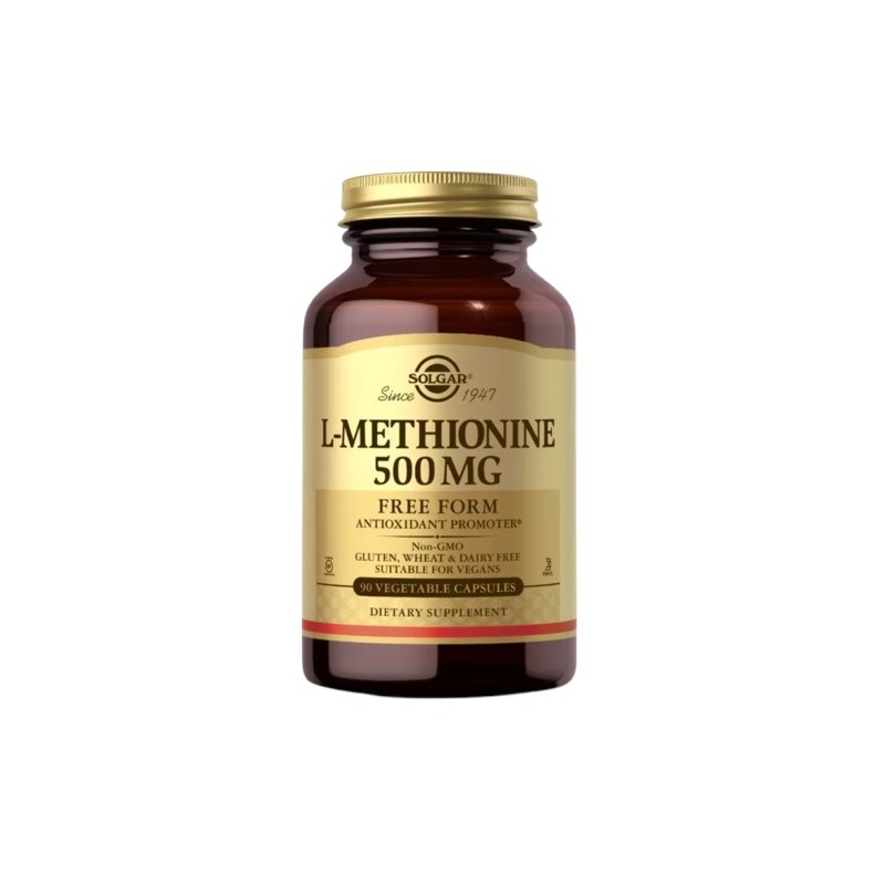 SOLGAR L-Methionine 500 mg (90 kaps.)
