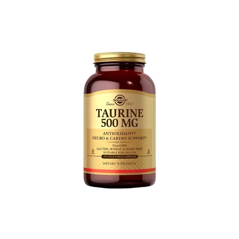 SOLGAR Taurine 500 mg (100 kaps.)