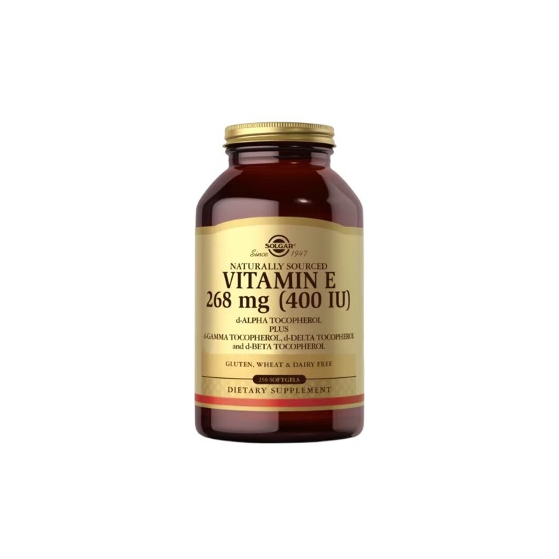 SOLGAR Vitamin E Mixed 268 mg (400 IU) (250 kaps.)