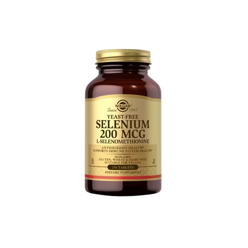 SOLGAR Yeast-Free Selenium 200 mcg (250 tabl.)