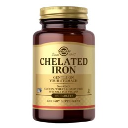 SOLGAR Chelated Iron Tablets (100 tabl.)