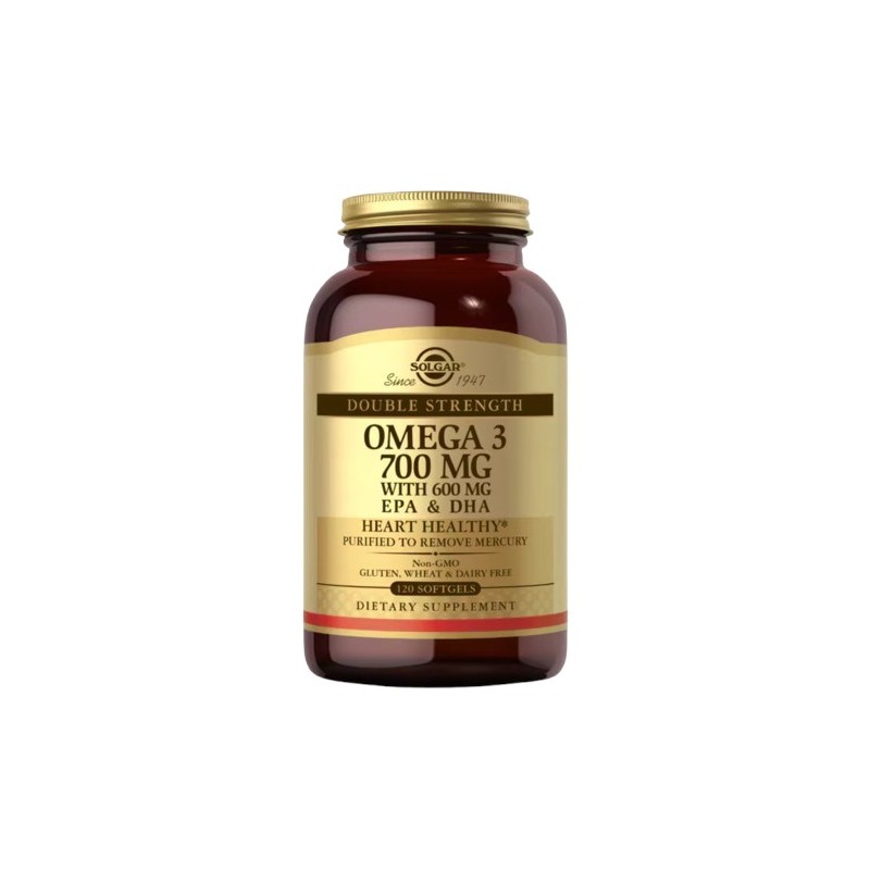 SOLGAR Double Strength Omega-3 (120 kaps.)