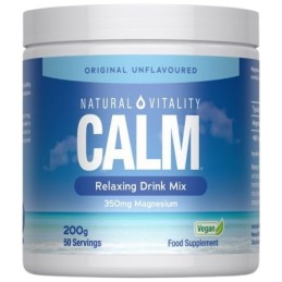 NATURAL VITALITY Calm Relaxing Drink Mix, smak naturalny (200 g)