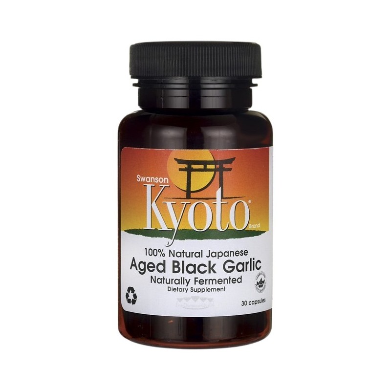 SWANSON Aged Black Garlic (30 kaps.)