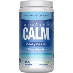 NATURAL VITALITY Calm Relaxing Drink Mix, smak naturalny (400 g)