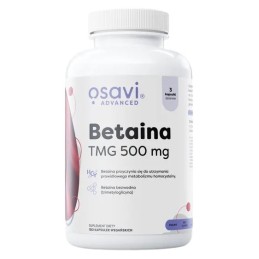 OSAVI Betaina, TMG 500 mg (180 kaps.)