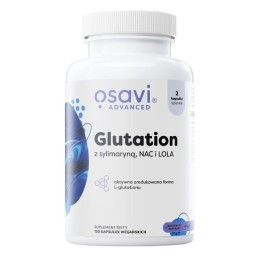 OSAVI Glutation z Sylimaryną, NAC i LOLA (120 kaps.)