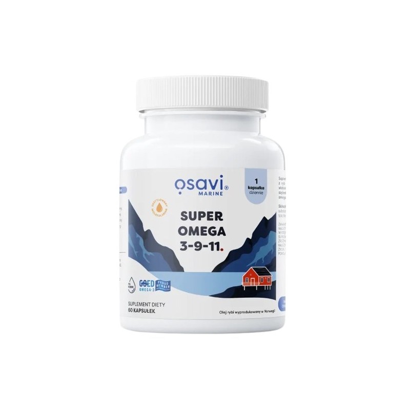 OSAVI Super Omega 3-9-11 (Marine) (60 kaps.)