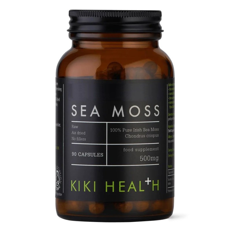 KIKI HEALTH Sea Moss 500 mg - Mech morski (90 kaps.)
