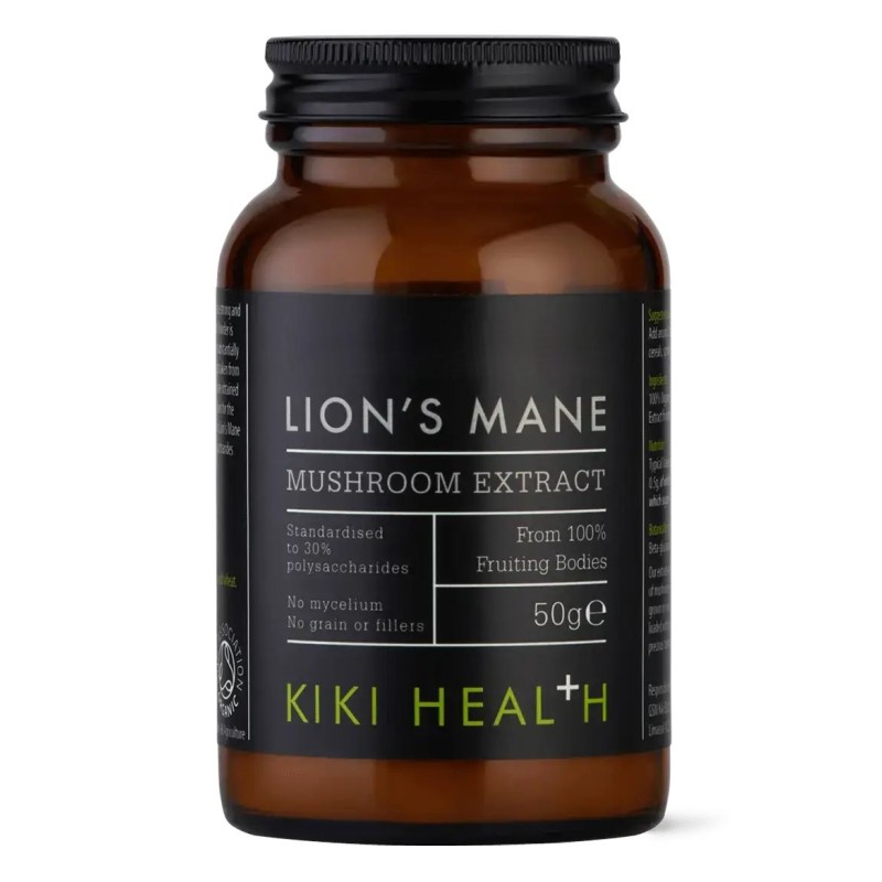 KIKI HEALTH Lion's Mane - Soplówka jeżowata (50 g)