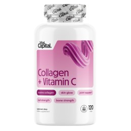 VITALCAPITAL Collagen + Vitamin C (120 kaps.)