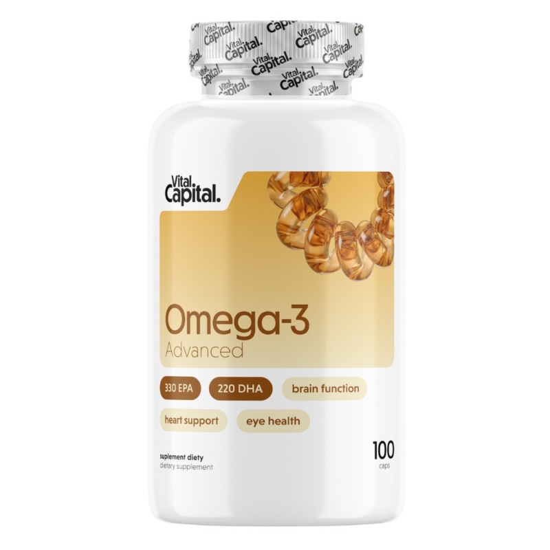 VITALCAPITAL Omega-3 Advanced (100 kaps.)