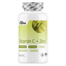 VITALCAPITAL Vitamin C + Zinc (120 kaps.)