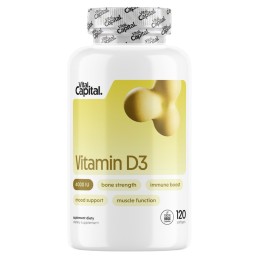 VITALCAPITAL Vitamin D3 4000IU (120 kaps.)