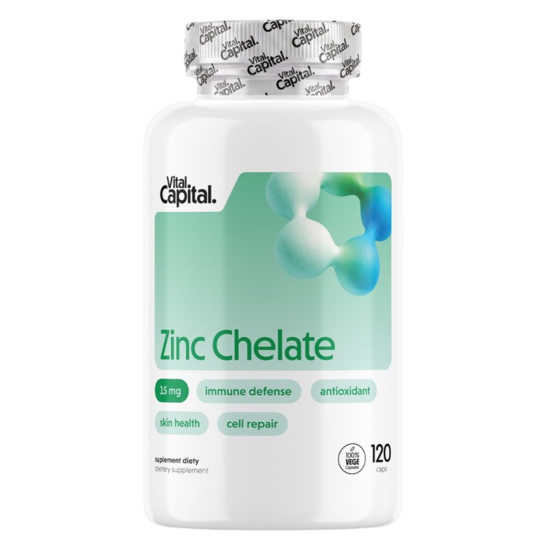 VITALCAPITAL Zinc Chelate (120 kaps.)
